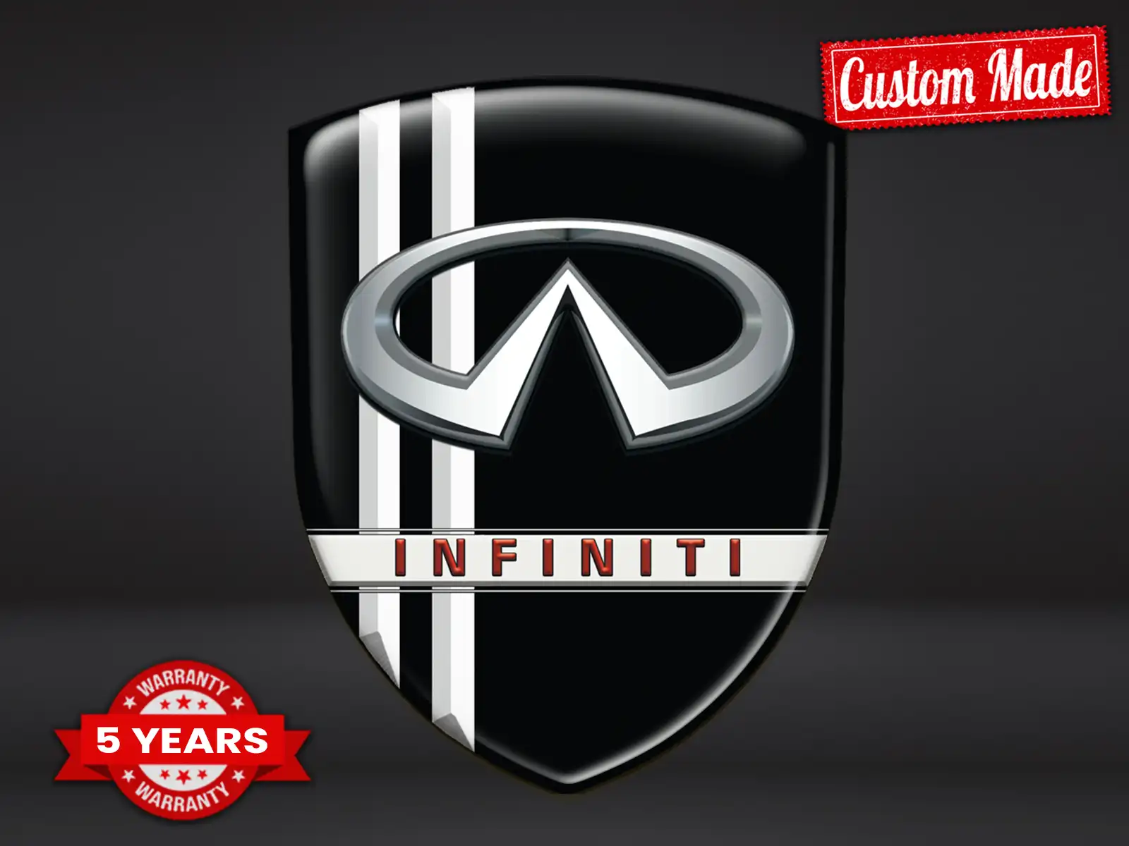Infiniti Beste Stoßfängeraufkleber Stil Max Modern Pro Haltbar